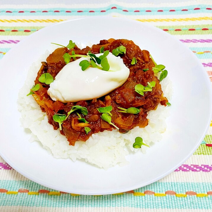 トマトたっぷり☆キーマカレー